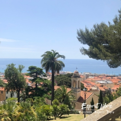 Sanremo view from above